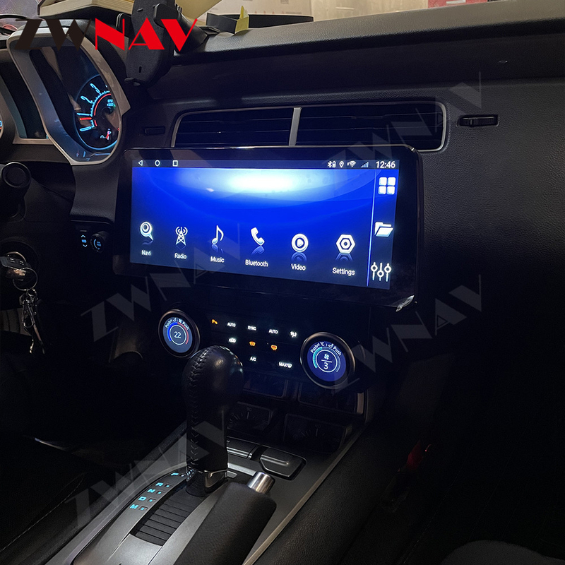 Chevrolet Camaro 2010-2015 Android Auto Head Unit Mobil GPS Navigasi Multimedia Player