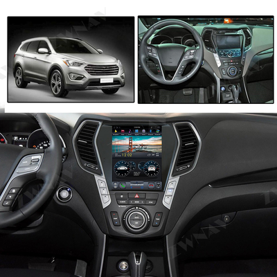 Mobil Radio Tesla Gaya Head Unit Untuk Hyundai Santa Fe Ix45 2013-2018 Multimedia Player