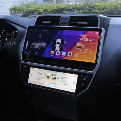 Layar Sentuh AC Panel AC Mobil LED Digital Untuk Toyota Prado 2018-2023