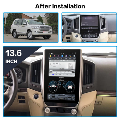 13.6 inci Toyota Sat Nav 1920*1280 Mobil Multimedia Player Android 9.0
