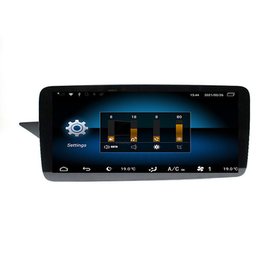 Unit Kepala Mercedes Benz 12,3 inci Single Din Android 10.0 45V Car GPS Radio