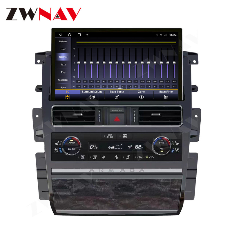 Auto Stereo Nissan Patrol Armada Y62 Mobil GPS Navigasi Multimedia Player