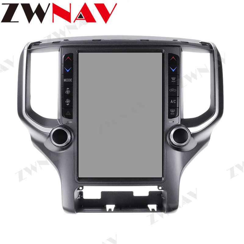 Navigasi GPS Car Stereo Head Unit Multimedia Player Untuk Dodge RAM 1500 Layar Sentuh