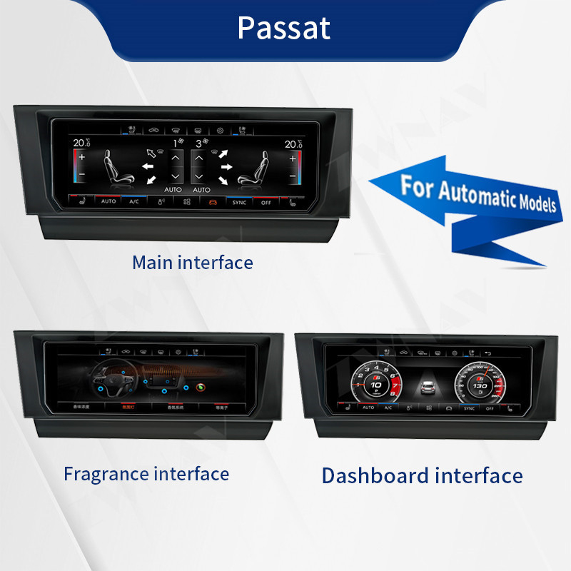 6.9'' Carplay Auto Radio Klimaanlage Panel Untuk Volkswagen Lavida Bora Golf 7