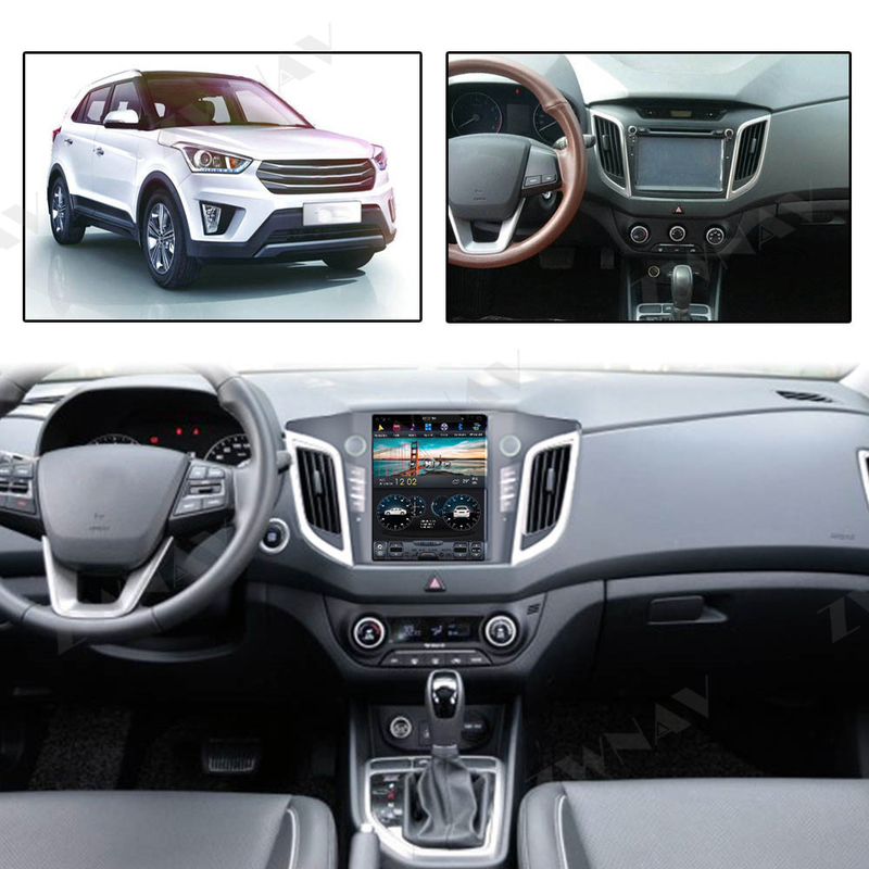 IX25 2014-2018 Multimedia Player Head Unit Mobil Radio Tesla Gaya Untuk Hyundai