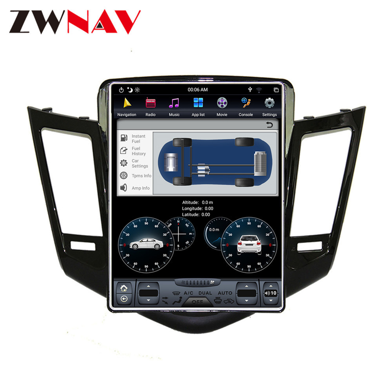 2009-2013 Mobil Radio Multimedia Player 13.3 Inci GPS Navigasi DSP Stereo