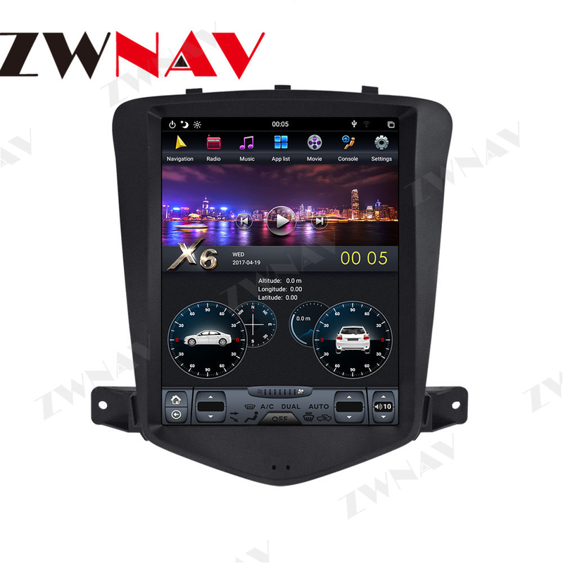 Mobil Radio Tesla Gaya Multimedia Player Chevrolet Cruze 2008-2012 DSP Stereo DC12V