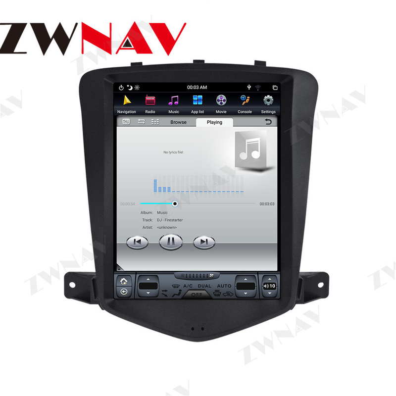 Mobil Radio Tesla Gaya Multimedia Player Chevrolet Cruze 2008-2012 DSP Stereo DC12V