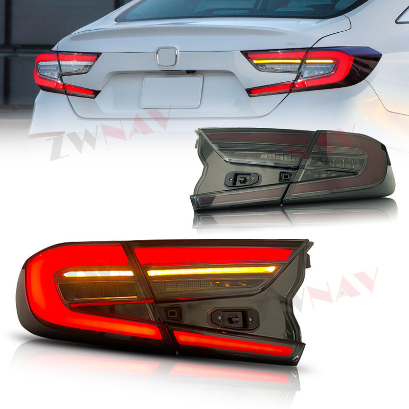 Lampu Belakang Mobil model 2022 Untuk Honda Civic generasi ke-11 lampu depan LED modifikasi rakitan lensa ganda