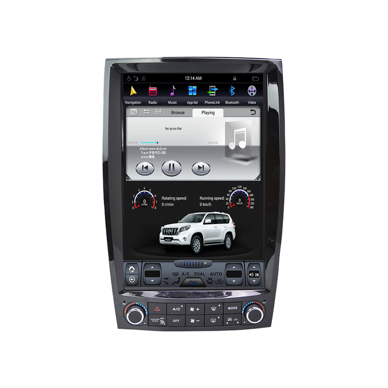 DC12V Infiniti Q50 Aftermarket Stereo layar sentuh radio android PX6