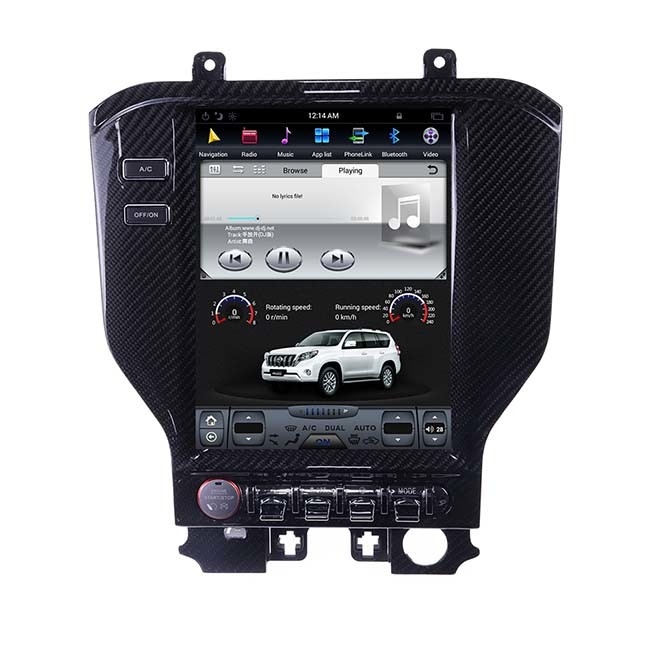 PX6 GT Ford Ranger Head Unit 10.4 Inch Car Dvd Player Dengan Layar
