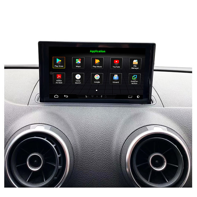 Layar 7 Inci Audi Android Head Unit WIFI 8 Core 64GB Android 10.0