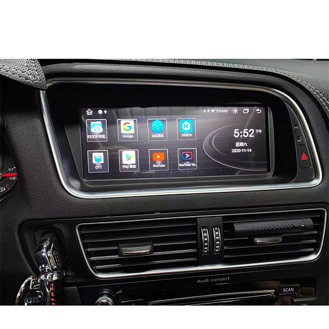 Sistem Audi A3 Sat Nav 64GB Android Auto Display Layar 8,8 Inci