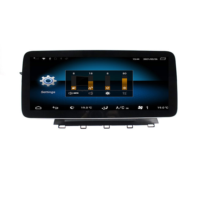 12,3 Inci 64GB Mercedes Benz Head Unit Navigasi GPS Android 10.0