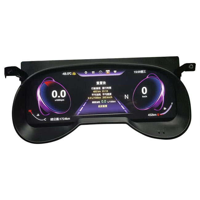 Panel Instrumen LCD Mobil IPS 12,5 Inci RAV4 Toyota Digital Dash