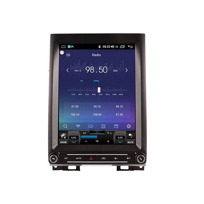 F250 F350 2015 2020 Ford Sat Nav DVD Android 11.0 Penerima Radio Gps 6+128G