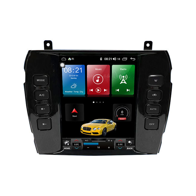 6G 128GB Android 11.0 Unit Kepala Fascia Radio Mobil Untuk Jaguar XJ350