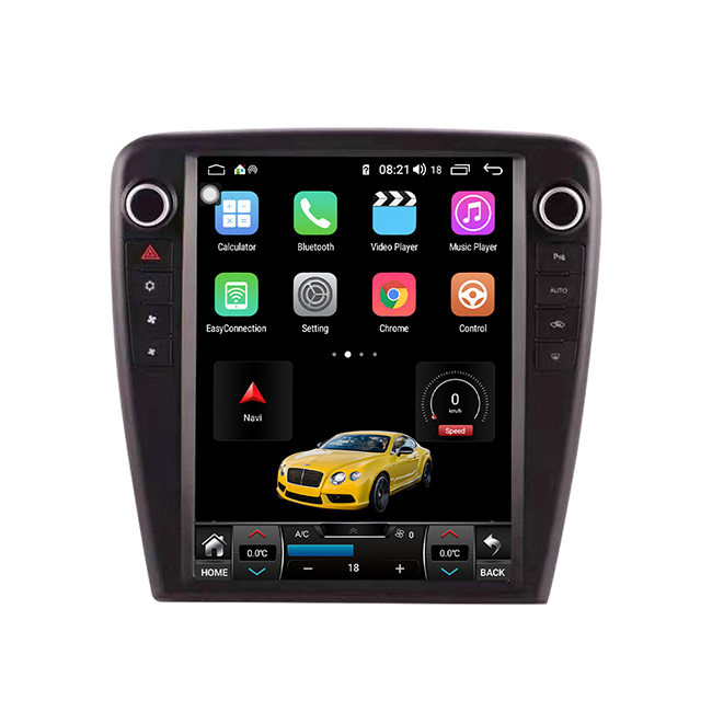 XJ XJL Jaguar Car Radio Fascia 10.4 Inci 128GB Navigasi Carplay DSP