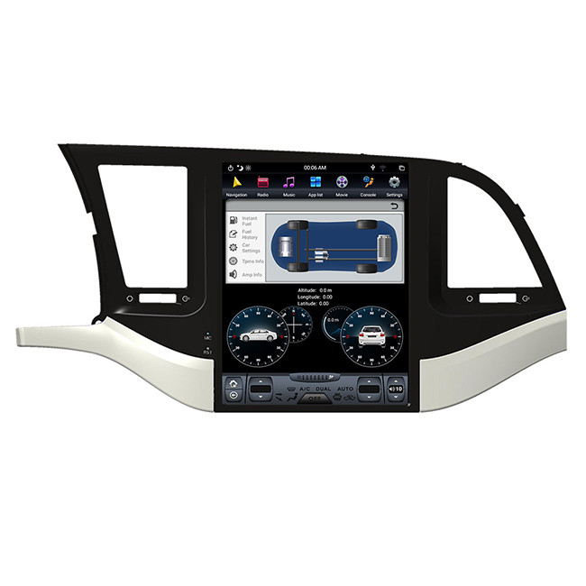 10.4 inci 2016 Elantra Hyundai Head Unit Car Multimedia Player