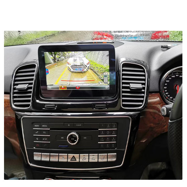 8.8 inci Android Dvd Mobil Stereo Single Din 64GB Untuk Benz GLS 2016