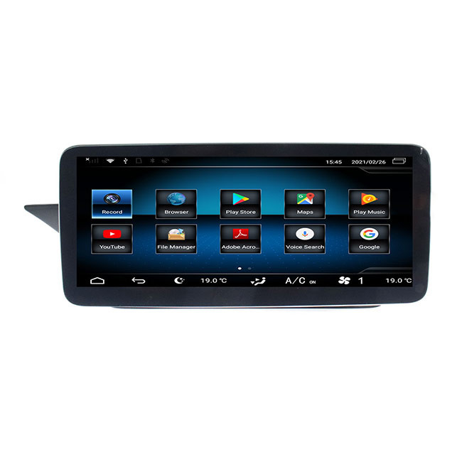Bluetooth 5.0 Mercedes Android Head Unit 12.3 Inch 64GB Radio Mobil Dvd Player