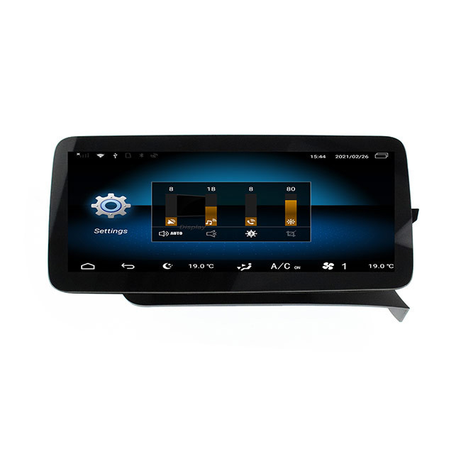 Unit Kepala Mercedes Benz Peptida Kanan Audio Mobil Android 10 12,3 Inch 64GB