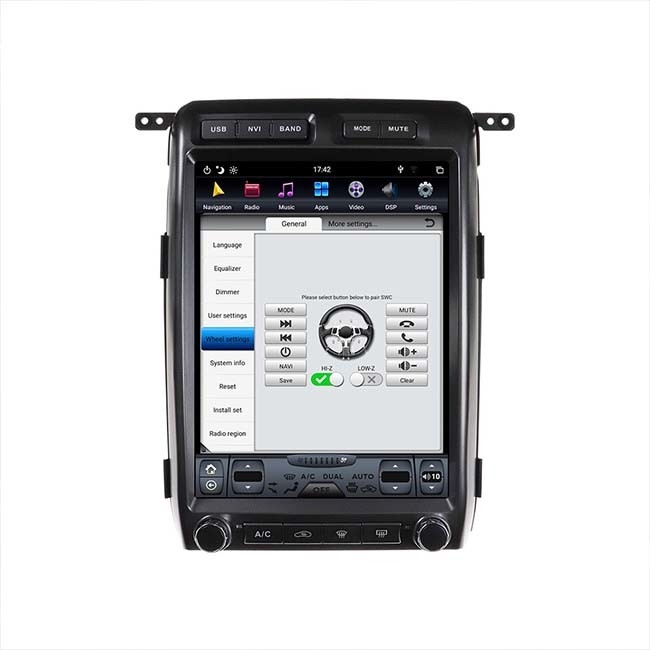 Unit Kepala Mobil Android 13 Inch 6 Core Dual Zone NXP6686 Radio Chip
