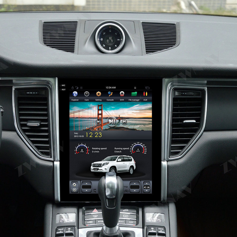 Navigasi Radio Mobil Head Unit Android 10 carplay Untuk Porsche Macan 2014-2017