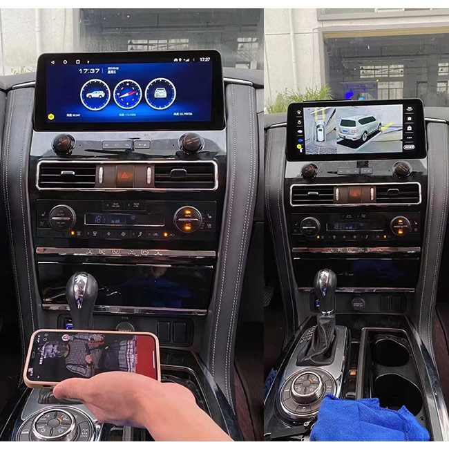 QLED 4G Untuk NISSAN PATROL Armada 2010-2020 Android 10 Mobil Navi Auto Radio Player Stereo Head Unit