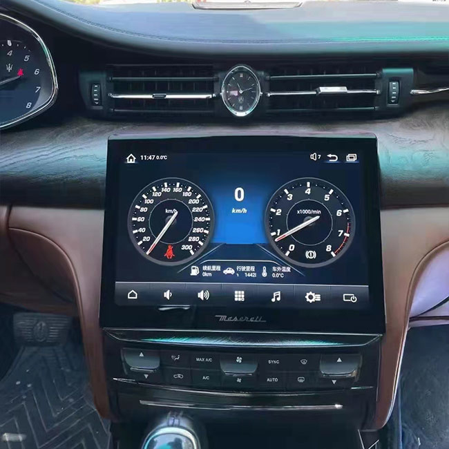 10.36 Inch Mobil Radio Player Multimedia Player Android 10 Untuk Maserati Quattroporte 2013-2021